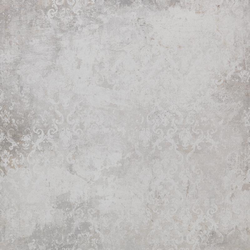 Abitare la ceramica GRUNGE White Decoro 60x60 cm 9 mm Matte R10