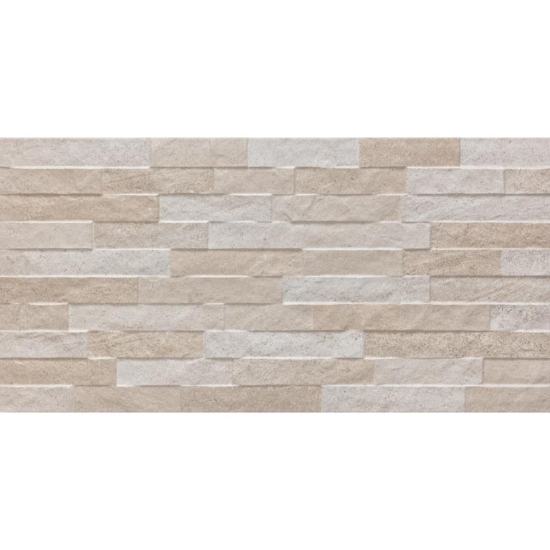 Abitare la ceramica TRUST Muretto Mix Beige 30x60 cm 9 mm Matte