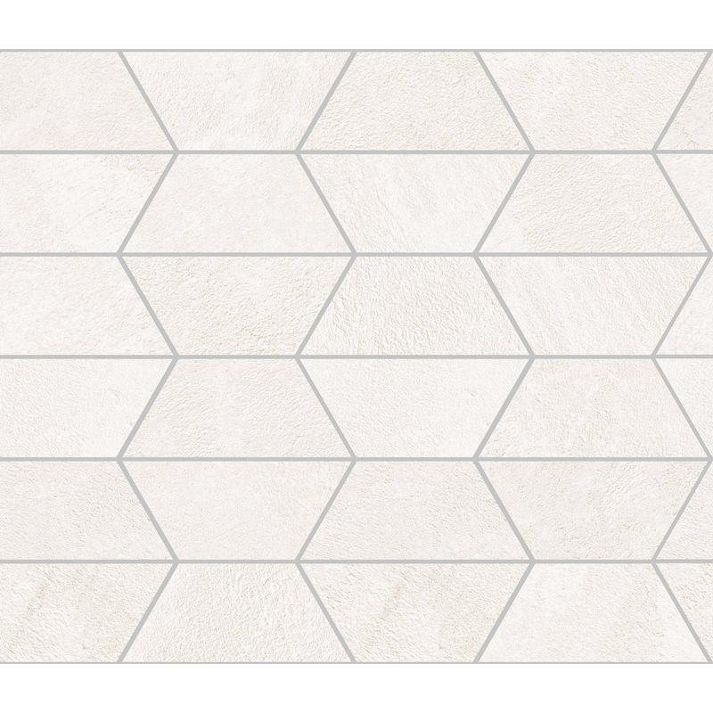 ABK CROSSROAD CHALK Mosaico Gem White 30x34 cm 8.5 mm Matte