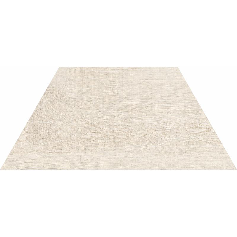 ABK CROSSROAD WOOD Trapezio White 60x30x30 cm 7 mm Matte