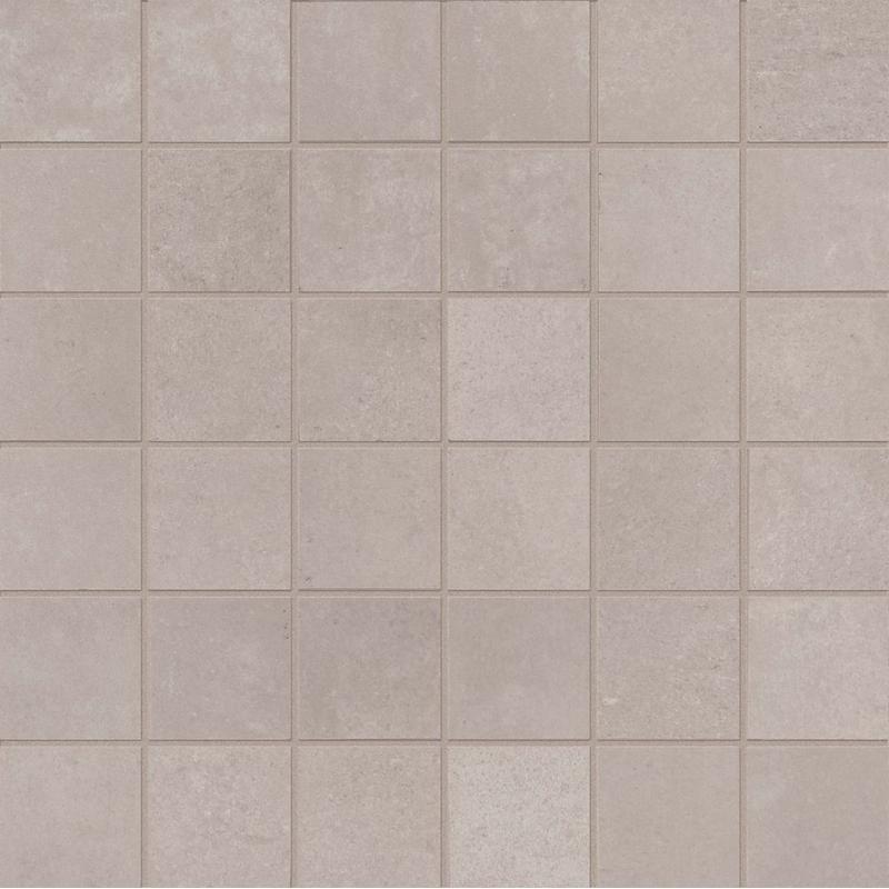 ABK DOCKS Mosaico Quadretti Silver 30x30 cm 8.5 mm Matte