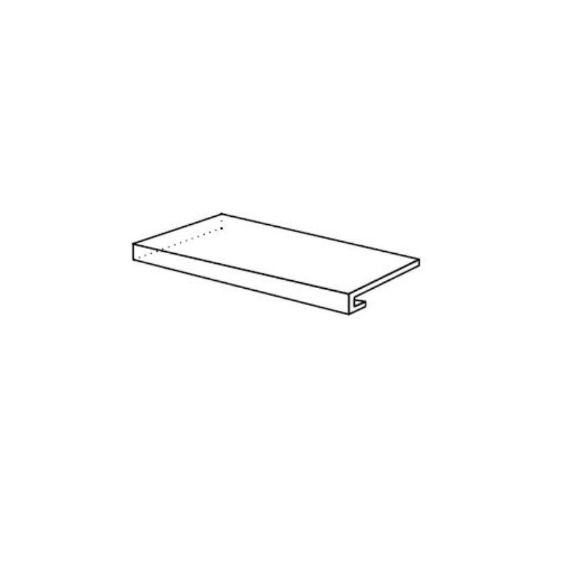 La Fabbrica AVA ABSOLUTE GRADONE WHITE 33x80x3,2 cm 6 mm Lapped