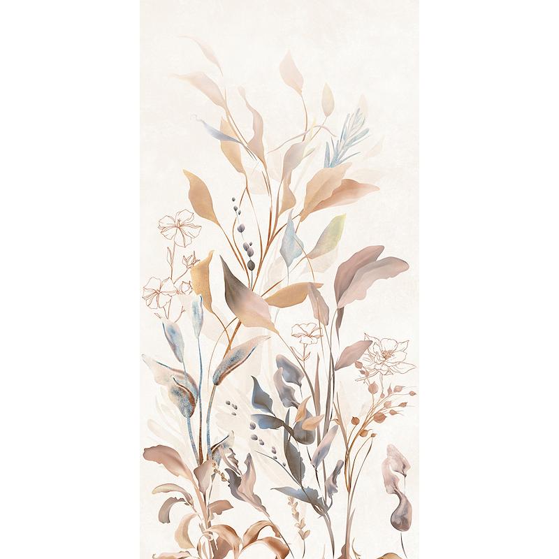 Abitare la ceramica ALL AROUND WALL Decoro Flowers 60x119,8 cm 9 mm Matte