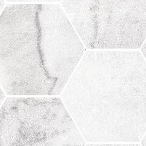 Hexagon Carrara White