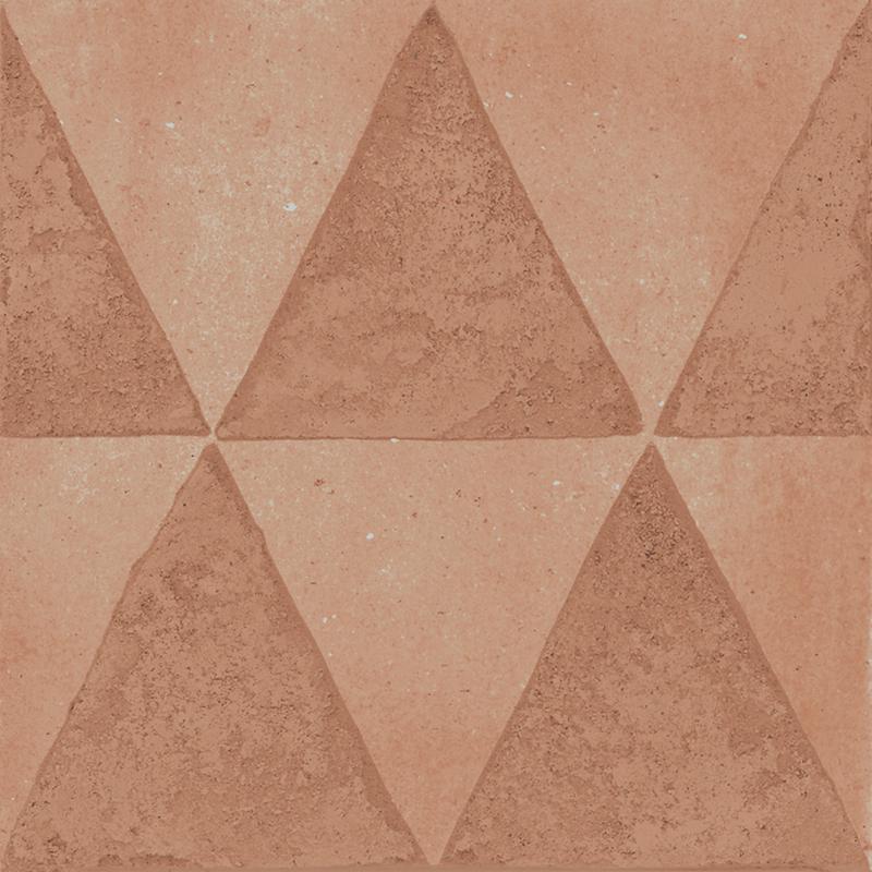Marazzi ARTCRAFT Decoro Triangoli Cotto 20x20 cm 10 mm Matte
