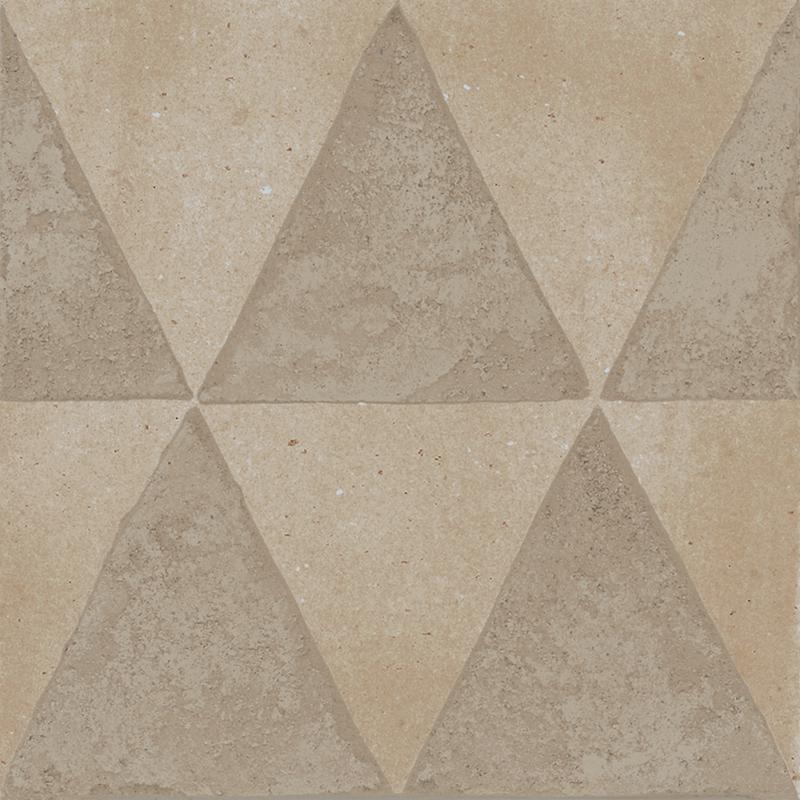 Marazzi ARTCRAFT Decoro Triangoli Sabbia 20x20 cm 10 mm Matte