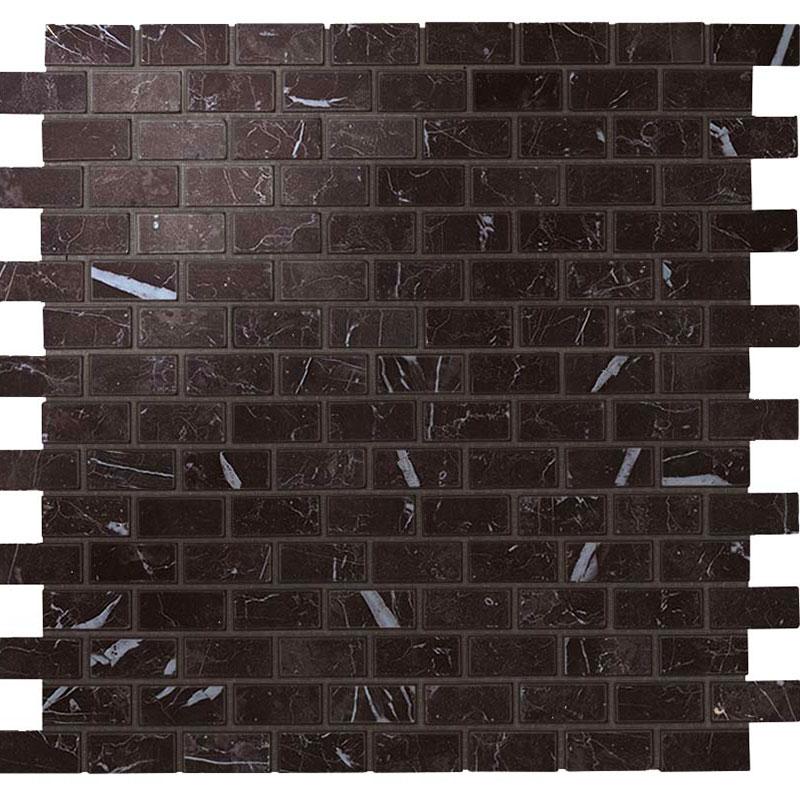 Atlas Concorde MARVEL STONE Nero Marquina Mosaico Burattato 29,8x29,8 cm 10 mm Lapped