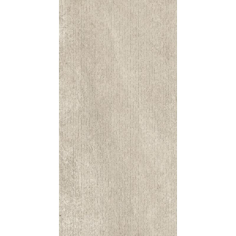 Ceramica Sant'Agostino BERGSTONE Ivory Rigato 60x120 cm 9 mm Matte