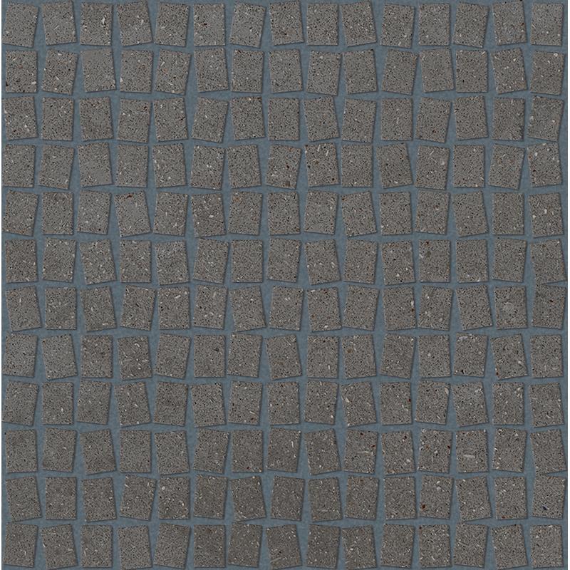Imola BLOX Mosaico Grigio scuro 30,5x31 cm 6.5 mm Matte