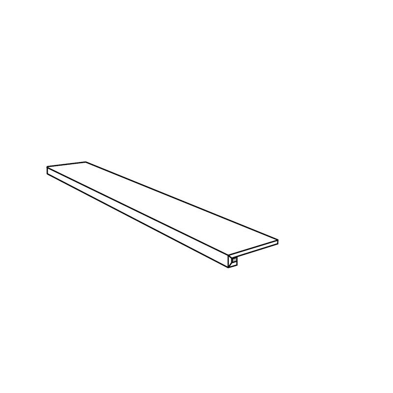 Cercom BRICCOLE Gradone Square Miele 30x120 cm 9.5 mm Matte