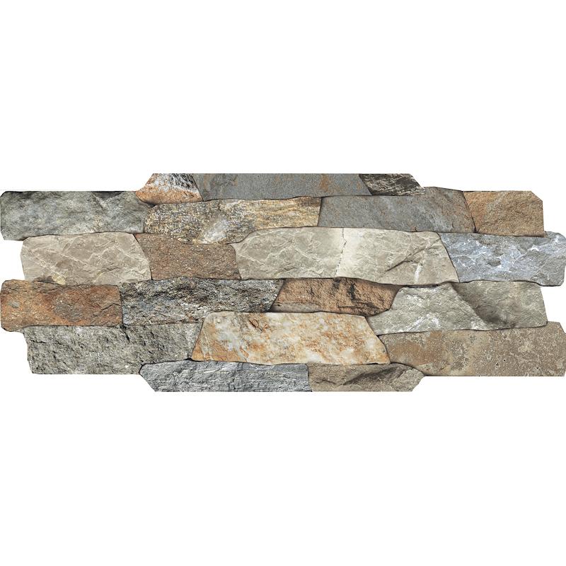 NOVABELL BRICK UP Breccia Rock Mix 16x40 cm 9 mm Matte