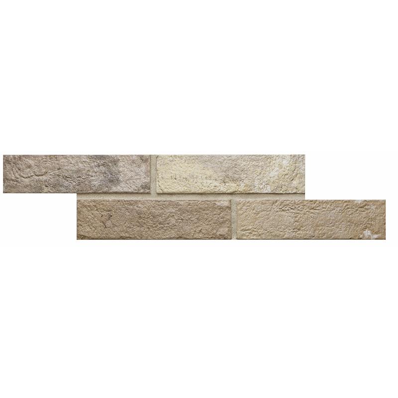 RONDINE BRISTOL CREAM BRICK 6x25 cm 9.5 mm Matte