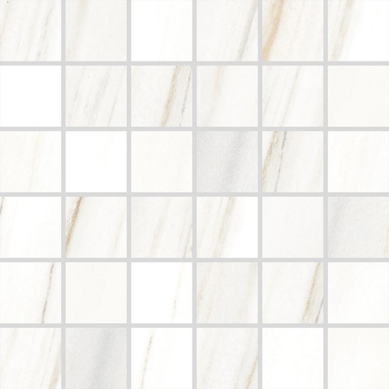 RONDINE CANOVA Mosaico Lasa White 30x30 cm 9.5 mm Matte