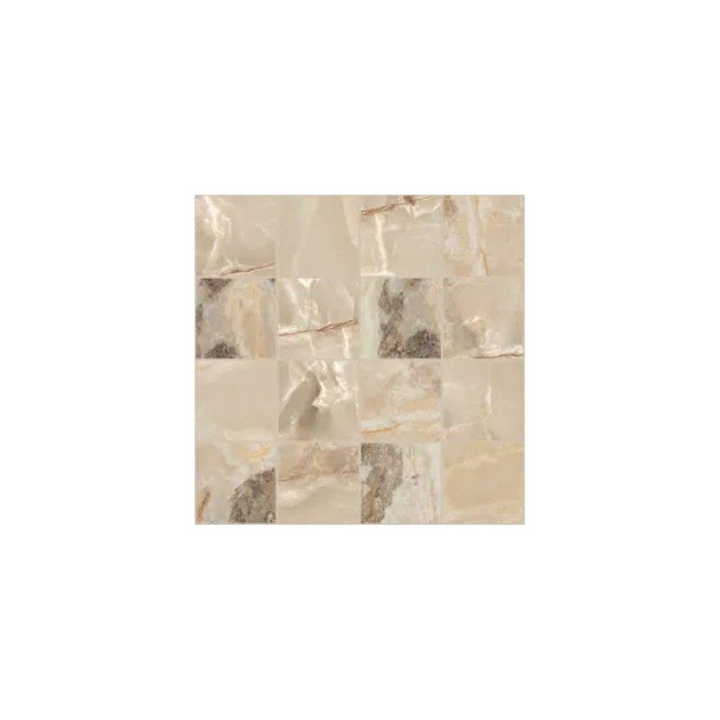 Casa dolce casa ONYX&MORE GOLDEN BLEND MOSAICO 7,5X7,5 30x30 cm 6 mm satinized