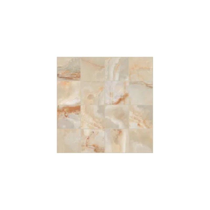 Casa dolce casa ONYX&MORE GOLDEN ONYX MOSAICO 7,5X7,5 30x30 cm 6 mm satinized