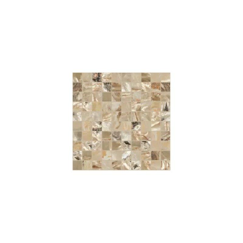 Casa dolce casa ONYX&MORE MOSAICO 3X3 GOLDEN BLEND 30x30 cm 9 mm Glossy