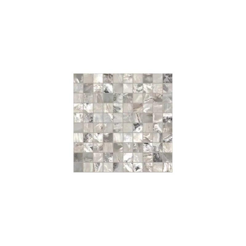 Casa dolce casa ONYX&MORE MOSAICO 3X3 SILVER BLEND 30x30 cm 9 mm Glossy