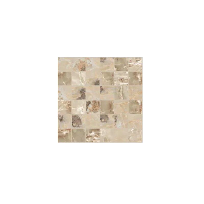 Creative Design ONYX&MORE MOSAICO 5X5 GOLDEN BLEND 30x30 cm 9 mm Glossy