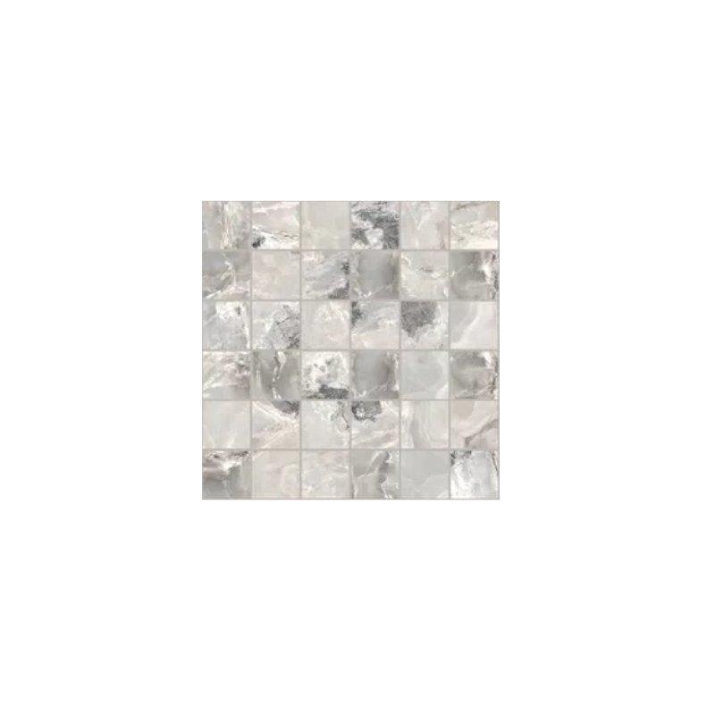 Creative Design ONYX&MORE MOSAICO 5X5 SILVER BLEND 30x30 cm 9 mm Glossy