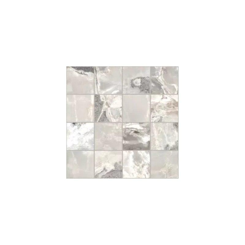 Casa dolce casa ONYX&MORE MOSAICO 7,5X7,5 SILVER BLEND 30x30 cm 6 mm Glossy