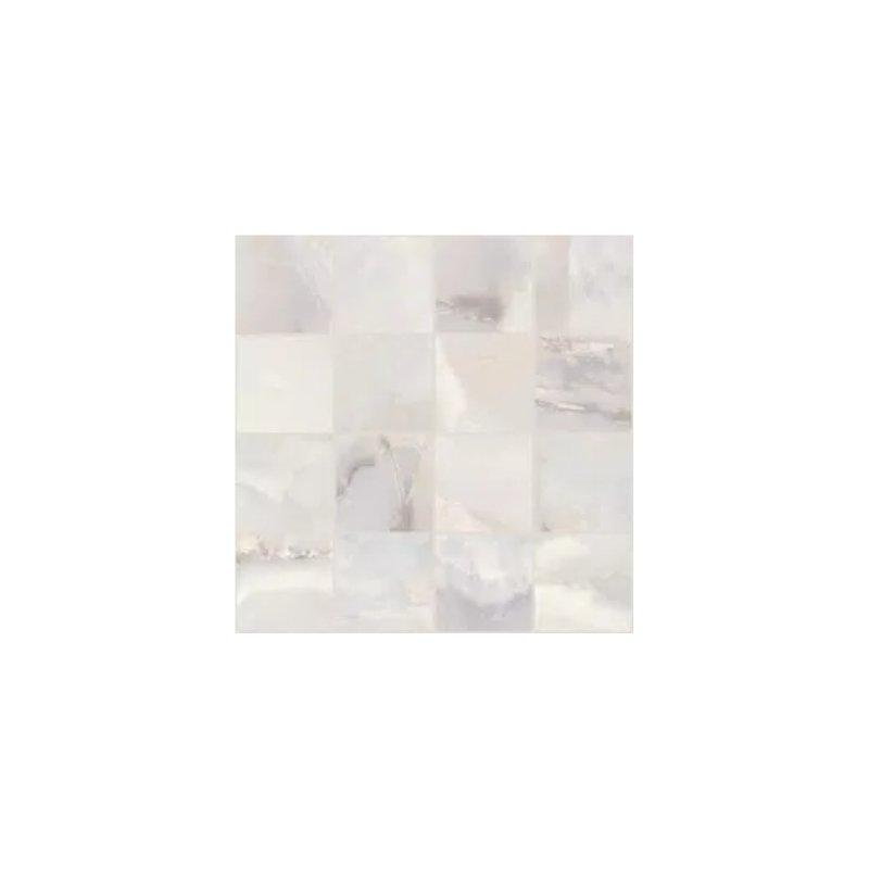 Casa dolce casa ONYX&MORE WHITE ONYX MOSAICO 7,5X7,5 30x30 cm 6 mm satinized