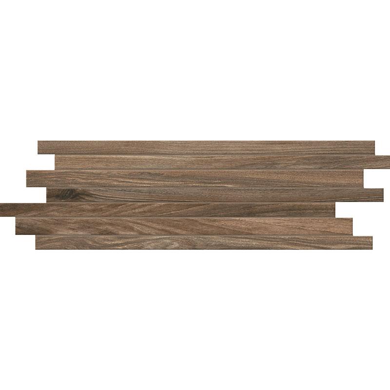 Casa dolce casa WOODEN TILE WOODEN WALNUT MODULO LISTELLO SFALSATO 20x60 cm 9 mm Matte