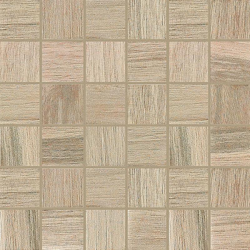 Casa dolce casa WOODEN TILE WOODEN ALMOND MOSAICO SFALSATO 30x30 cm 9 mm Matte