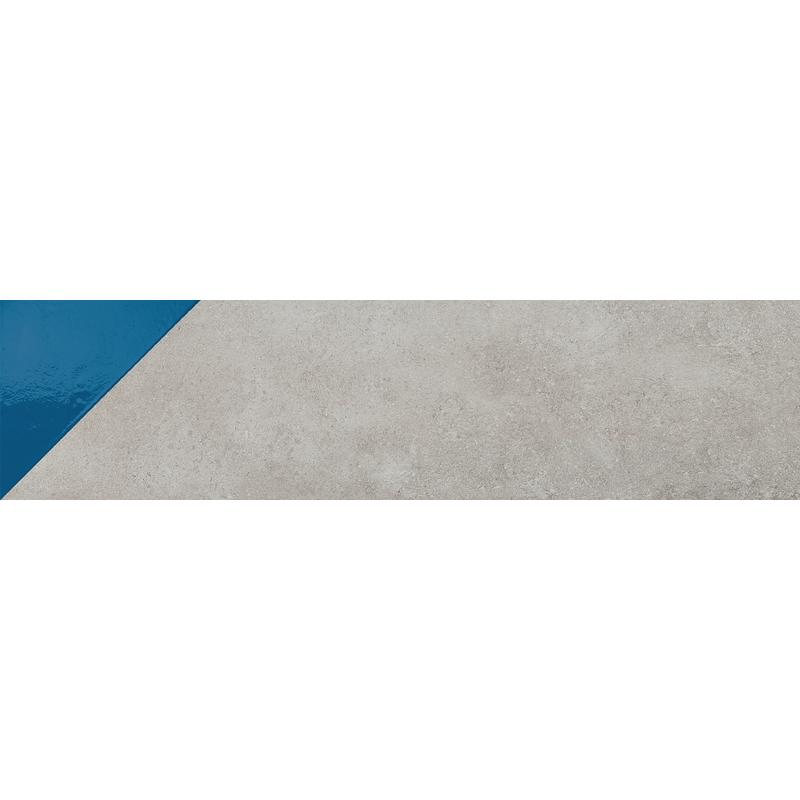 Cedit MATRICE Trama 3 azzurro 20x80 cm 9 mm Matte