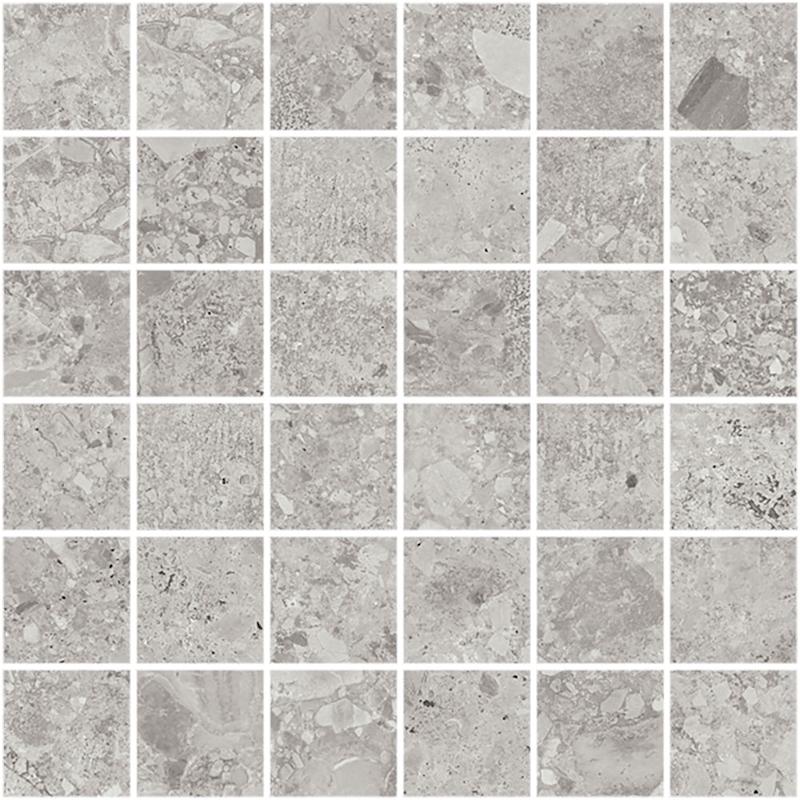 Magica CEPPO Mosaico Stone 05 Ceppo di Gré 30x30 cm 9 mm Bush Hammered