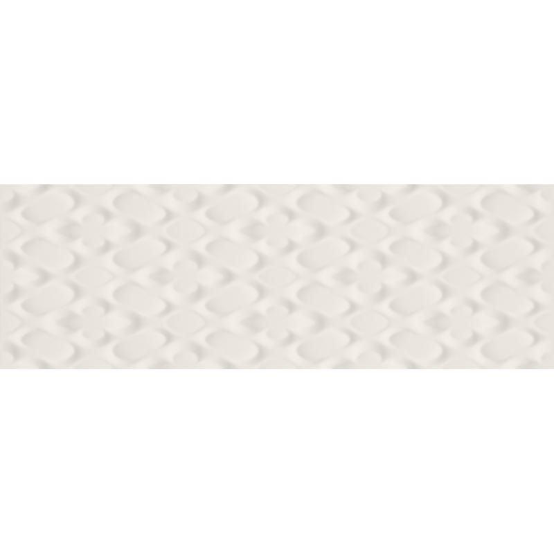 Ceramica Sant'Agostino SPRING Springpaper 3D-01 White 25x75 cm 9.4 mm Matte