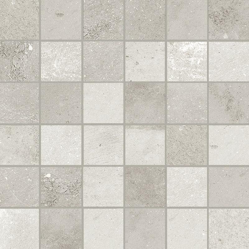 Cerim MAPS WHITE MOSAICO 3D 30x30 cm 9 mm Matte