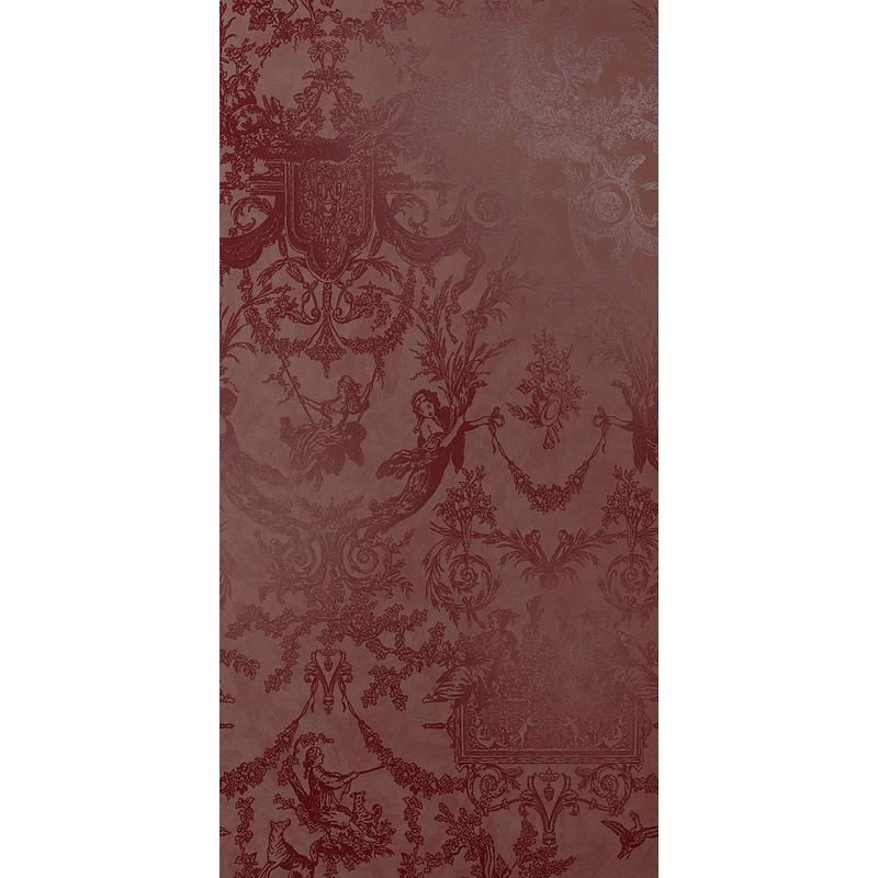 Cir CHROMAGIC Toile De Jouy Bordeaux 60x120 cm 9.5 mm Matte