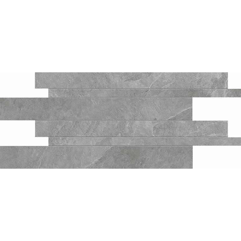 ERGON CORNERSTONE Listelli Sfalsati Slate Grey 30x60 cm 9.5 mm Matte