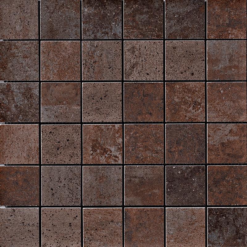 Serenissima Costruire Mosaico Ruggine 30x30 cm 9.5 mm Matte