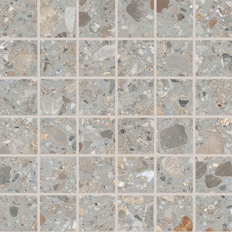 KEOPE DOLMIX MOSAICO GREY 30x30 cm 9 mm Matte