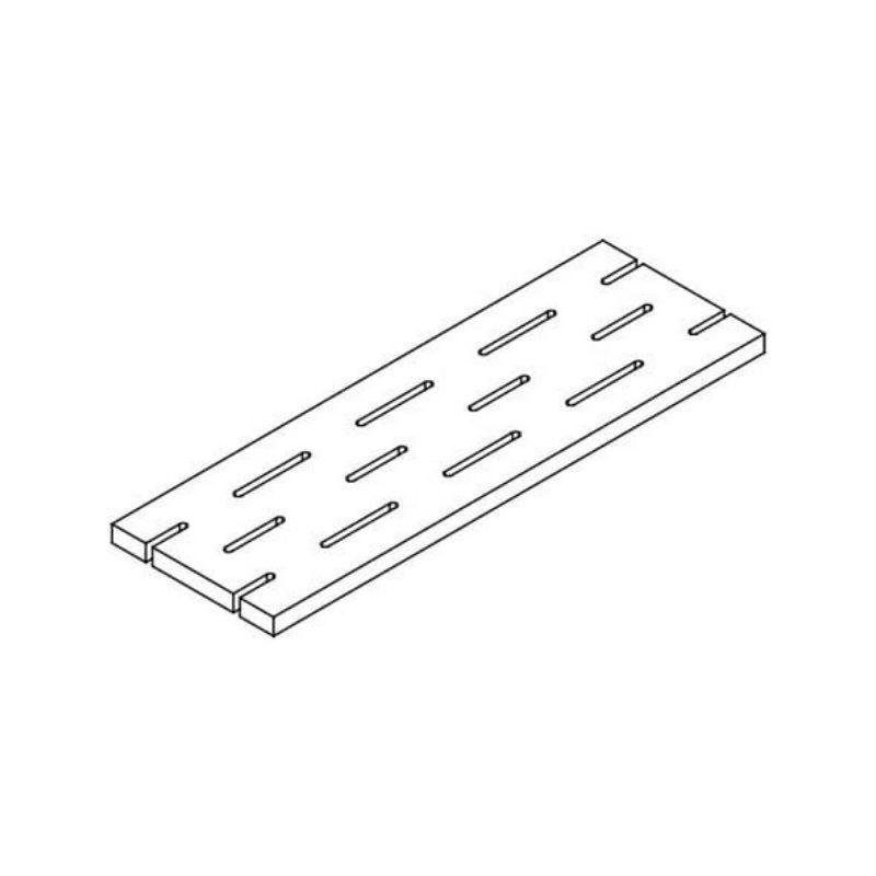 ITALGRANITI Dorset Griglia Cenere Cross Cut 14x60 cm 20 mm Structured