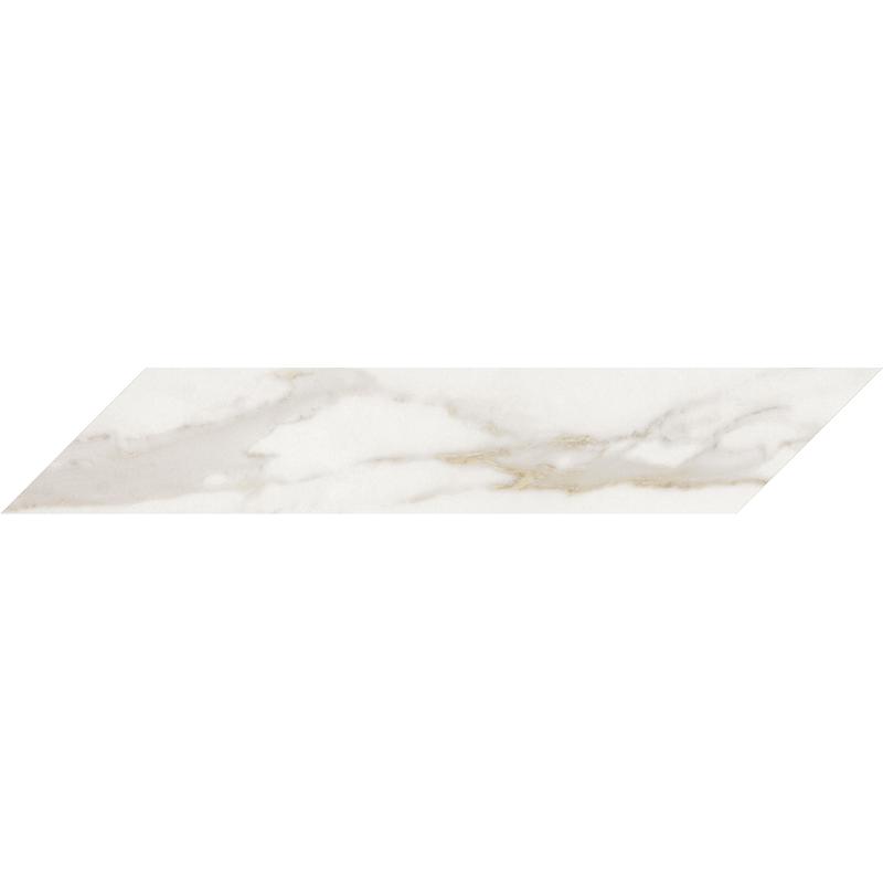 KEOPE ELEMENTS LUX Chevron DX Calacatta Gold 10x60 cm 9 mm Lapped