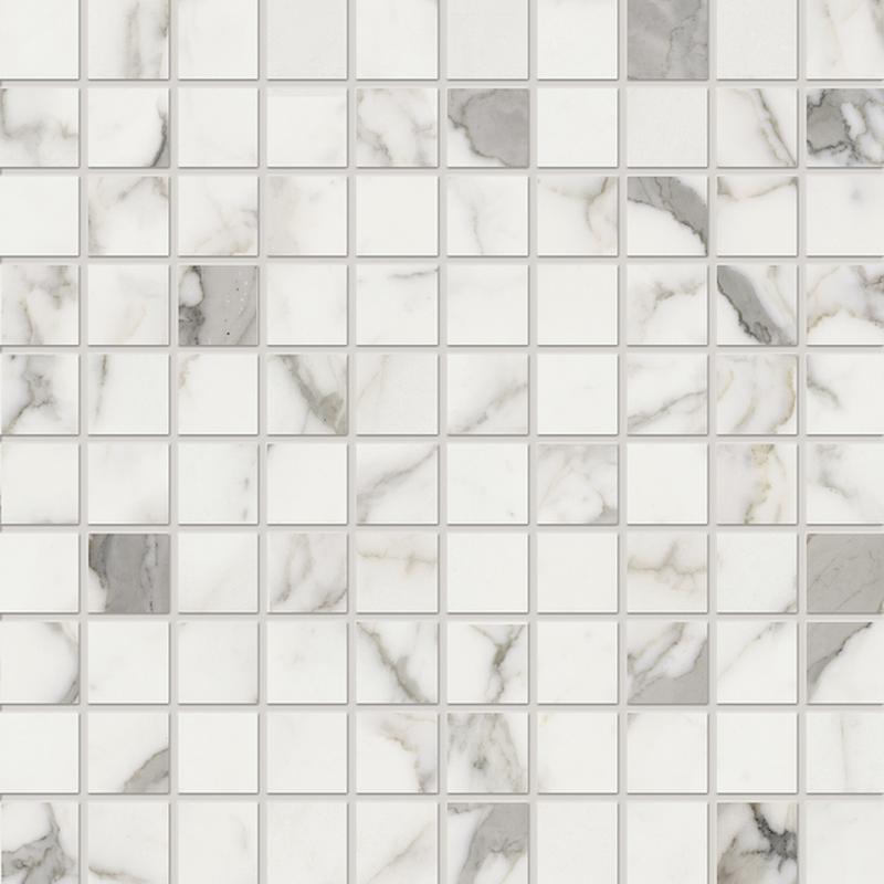 KEOPE ELEMENTS LUX Mosaico Calacatta 30x30 cm 9 mm Lapped