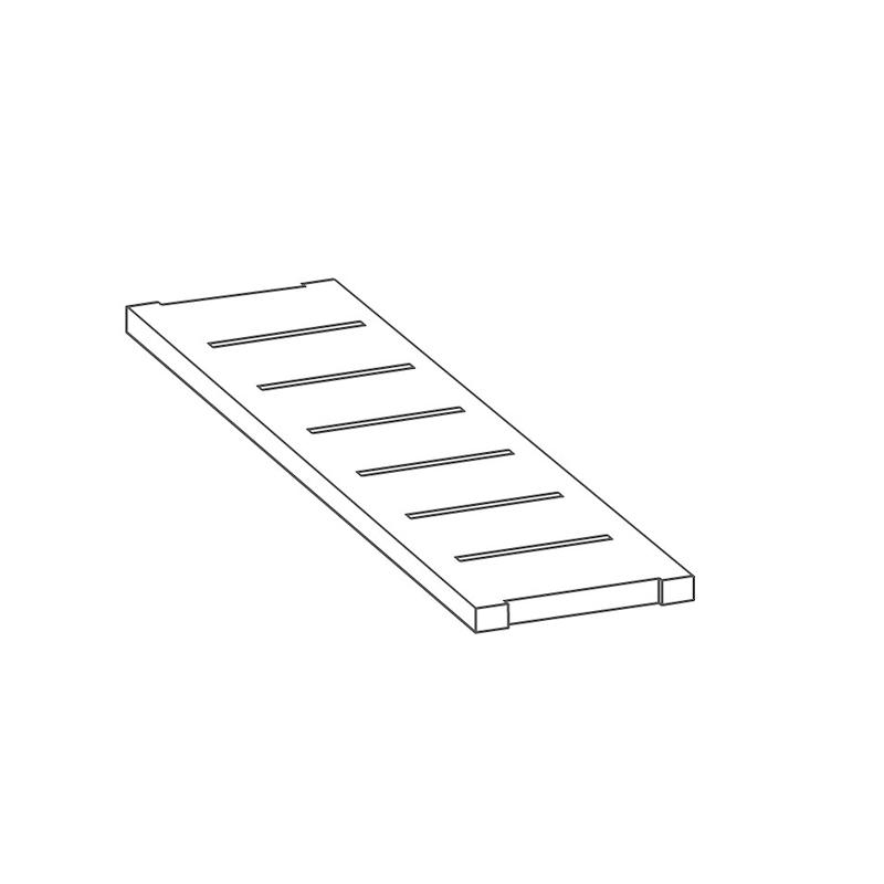 CASTELVETRO EVOLUTION GRIGLIA WHITE 20x60 cm 20 mm Structured