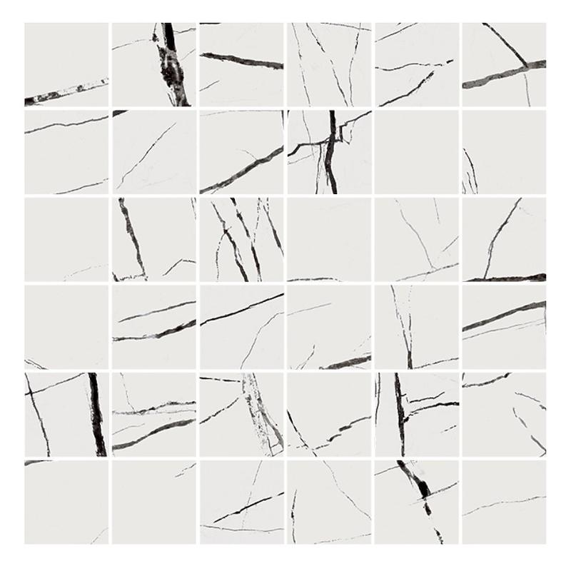 NOVABELL EXTRA Mosaico Scenic White 30x30 cm 10 mm polished