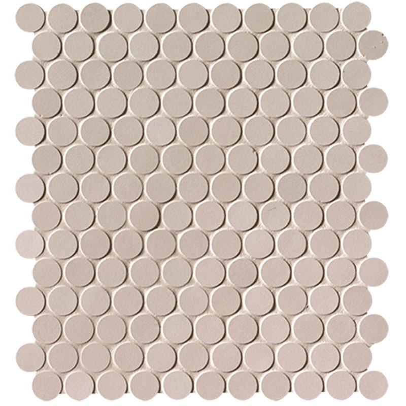 Fap MILANO&FLOOR BEIGE ROUND MOSAICO 29,5x32,5 cm 9 mm Matte