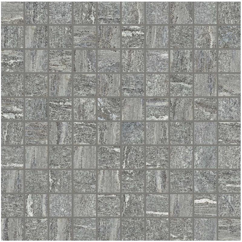 Floor Gres AIRTECH STOCKHOLM GREIGE HIGH GLOSSY MOSAICO 30x30 cm 9 mm polished