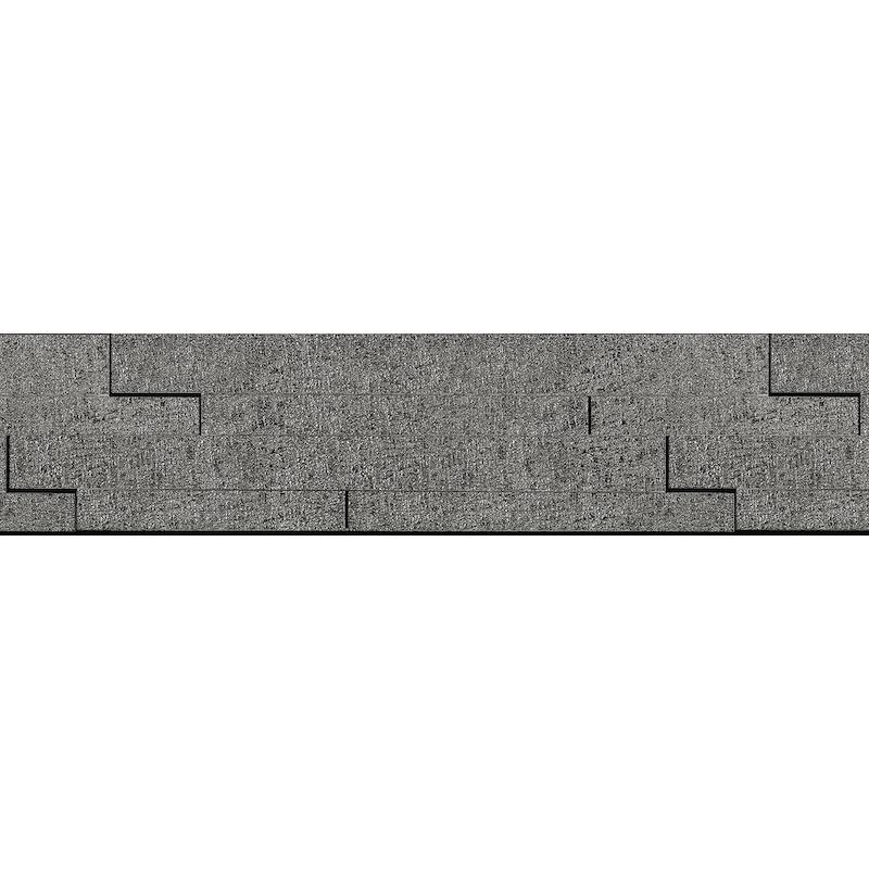 La Fabbrica AVA FUSION Muretto su rete Platinum 16,2x49 cm 12 mm Lapped