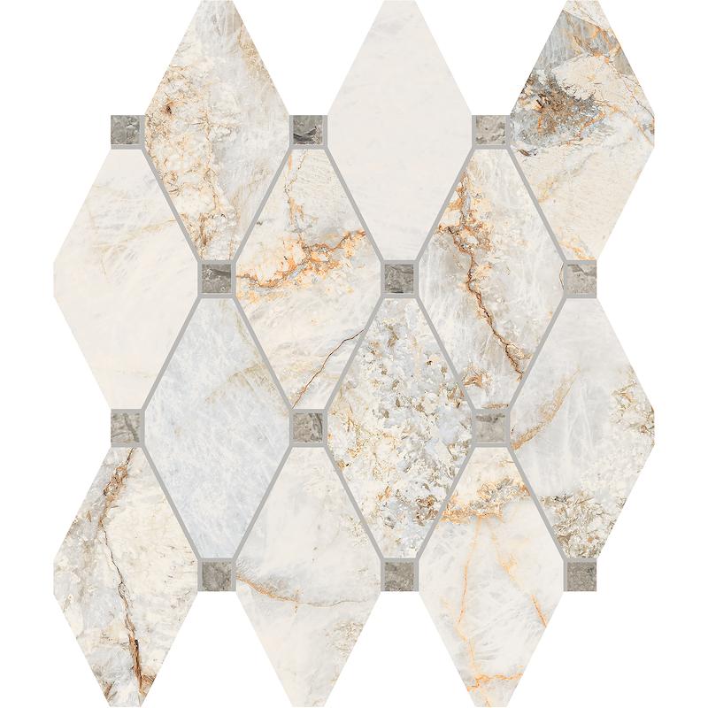 La Fabbrica AVA GEMSTONE Octagone Natural 30x30 cm 8.8 mm Lapped