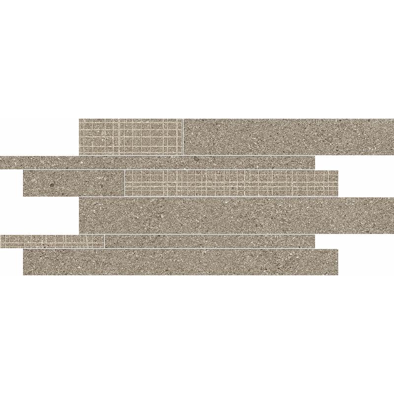ERGON GRAIN STONE Listelli Sfalsati Taupe 30x60 cm 9.5 mm Matte