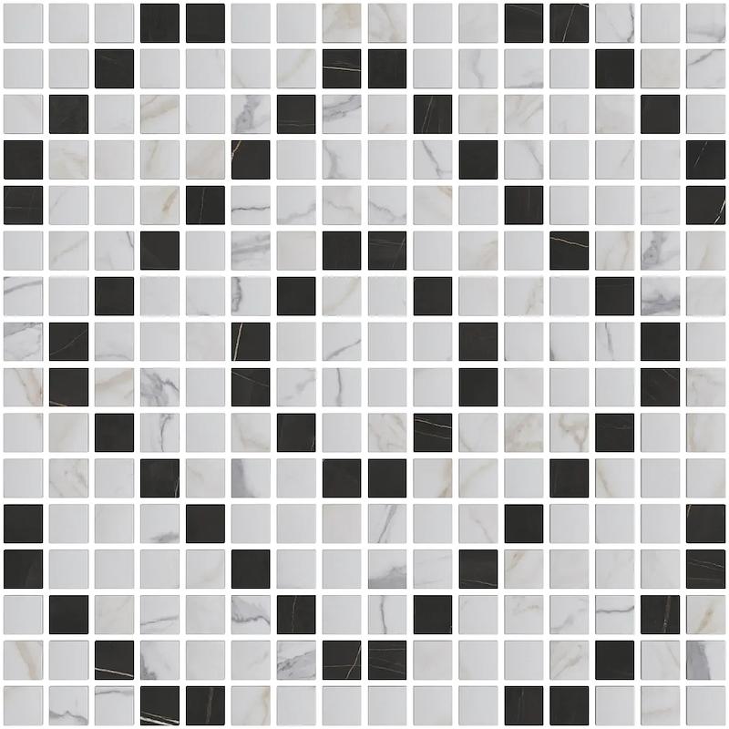 Herberia MARMI PREGIATI Mosaico Decoro Rombi 30x30 cm 10 mm Lux