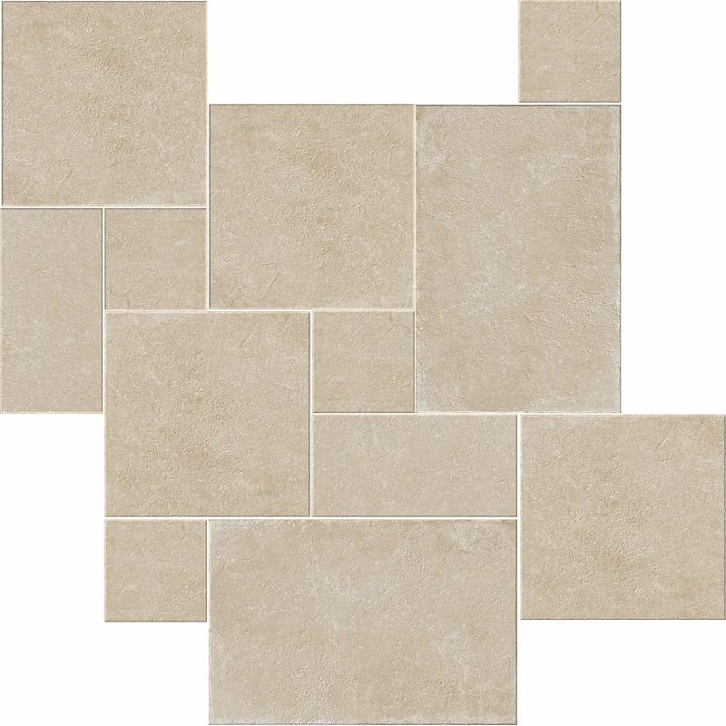 Herberia PIETRA LECCESE Sabbia Modulo Mix 40x60 cm 9 mm Grip