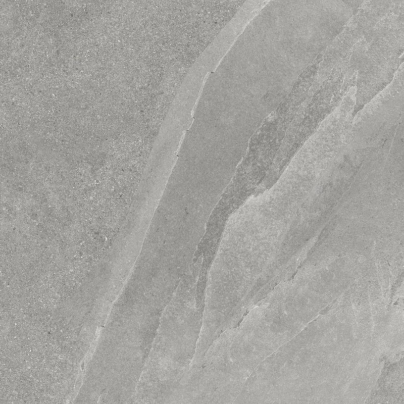 Herberia PIETRA LIGURE Grigio 80x80 cm 20 mm Structured