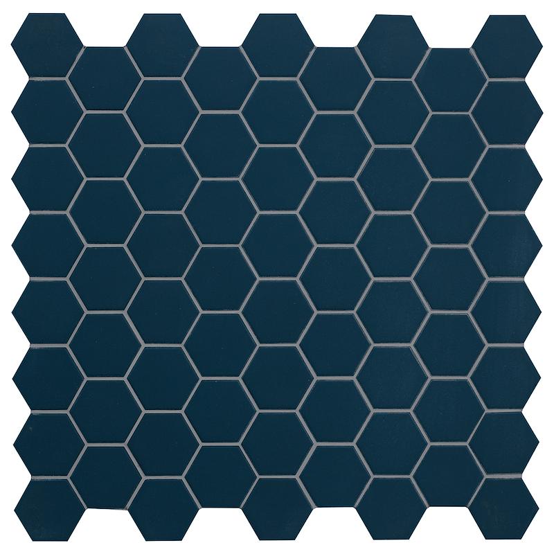 Terratinta Hexa Mosaico Deep Navy 31,6x31,6 cm 4 mm Matte