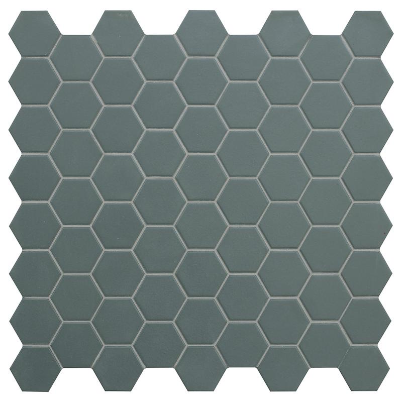 Terratinta Hexa Mosaico Green Echo 31,6x31,6 cm 4 mm Matte